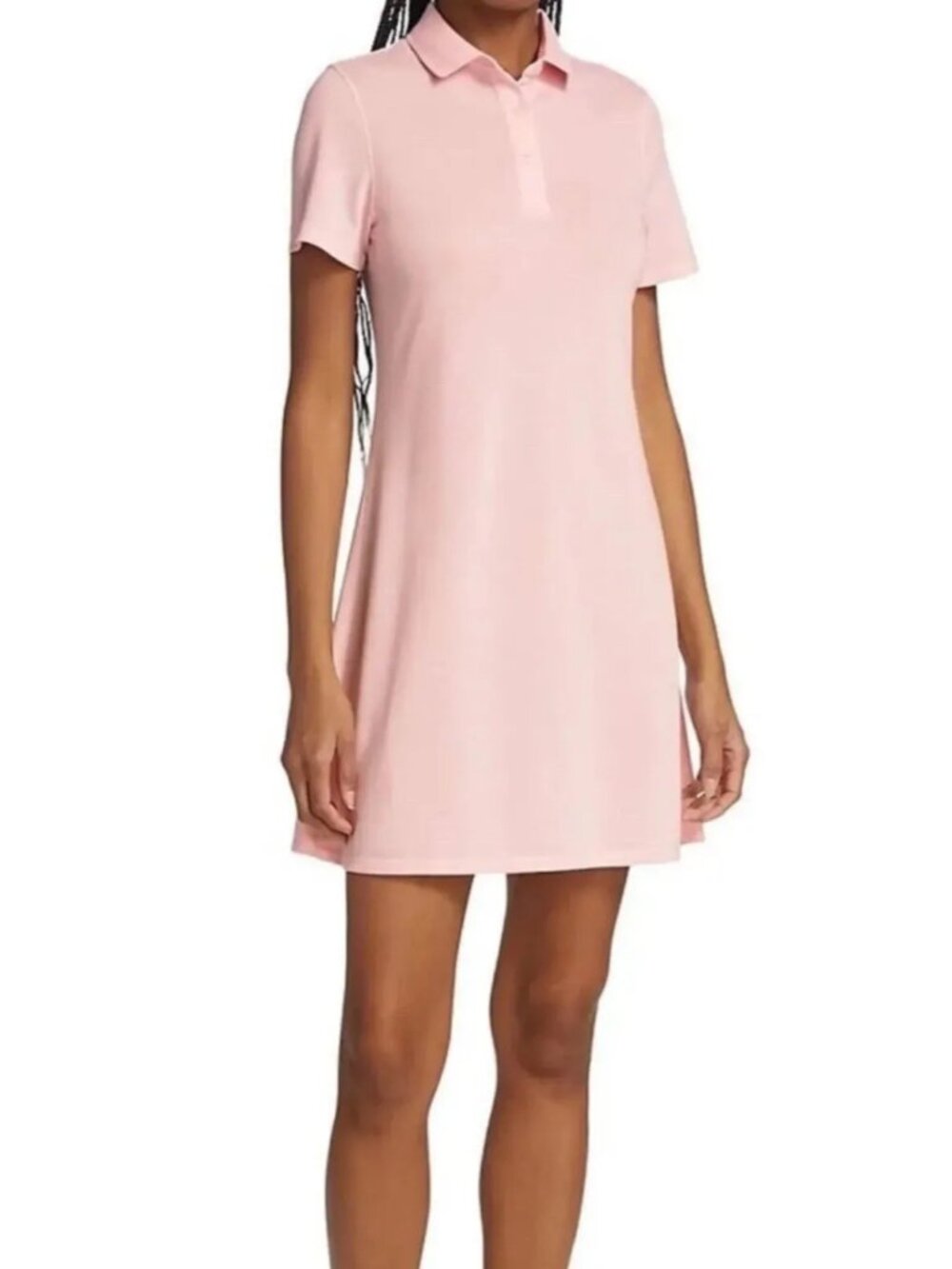 Outdoor Voices Birdie Polo Dress Pinkfinch Size S Casual Athletic Style